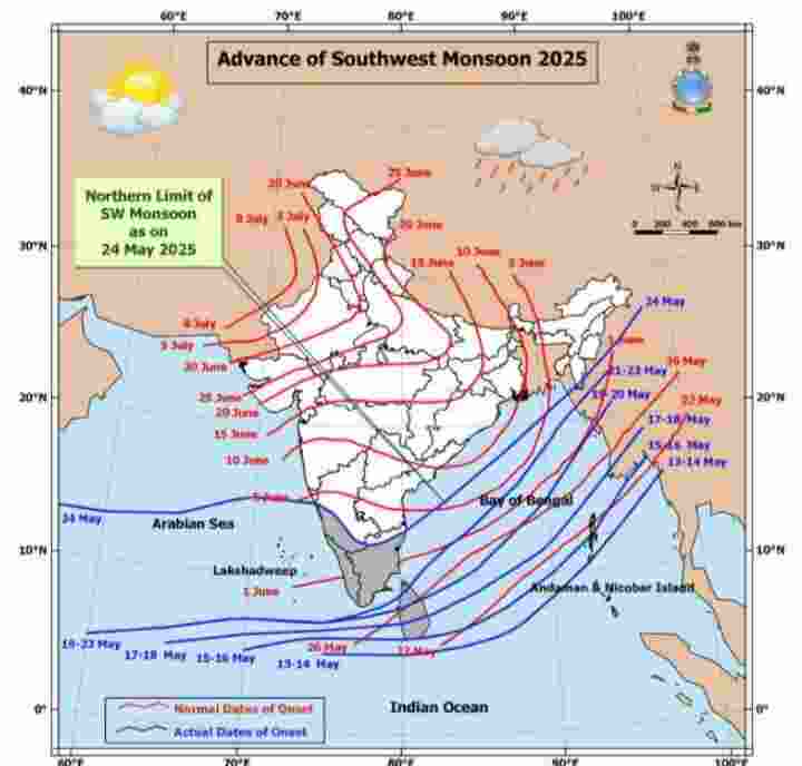 Early Monsoon Kerala 2025: Arrival 8 Days Ahead, Earliest in 16 Years!