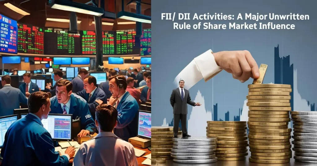 FII/DII Activities: A Major Unwritten Rule of Share Market Influence