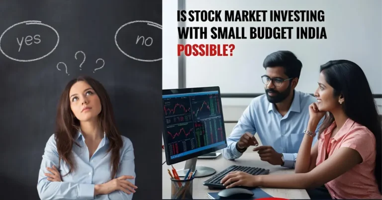 Stock Market Investing with Small Budget in India (₹500-₹1000): Practical Steps & Realities